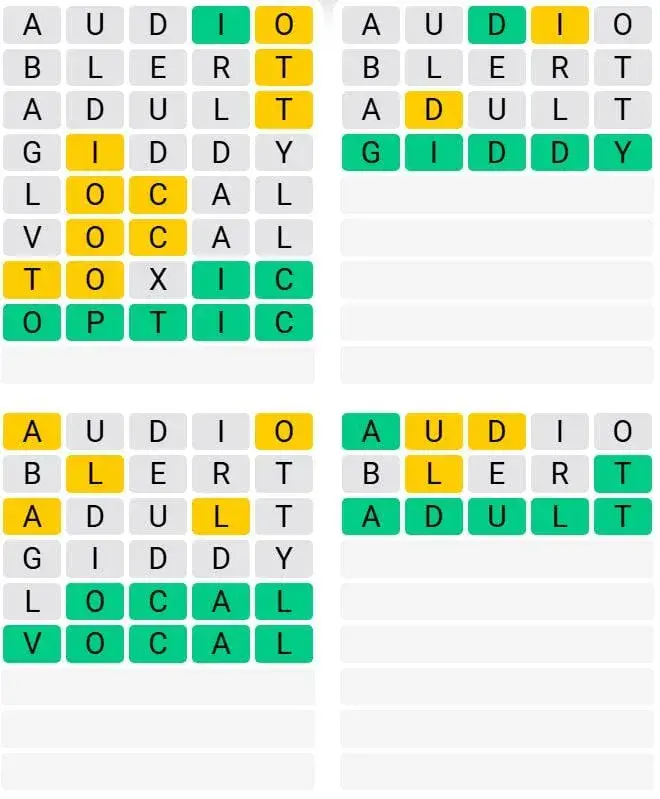 Quordle Heute: Hinweise, Antworten und Strategien für den 27. Mai
