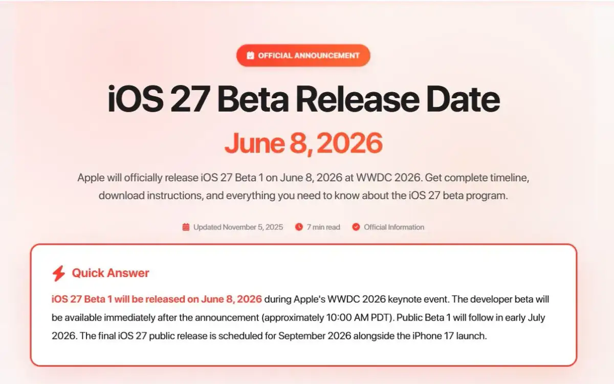 Apple bereitet mit iOS 27‑Beta das Falt‑iPhone vor – Was das bedeutet