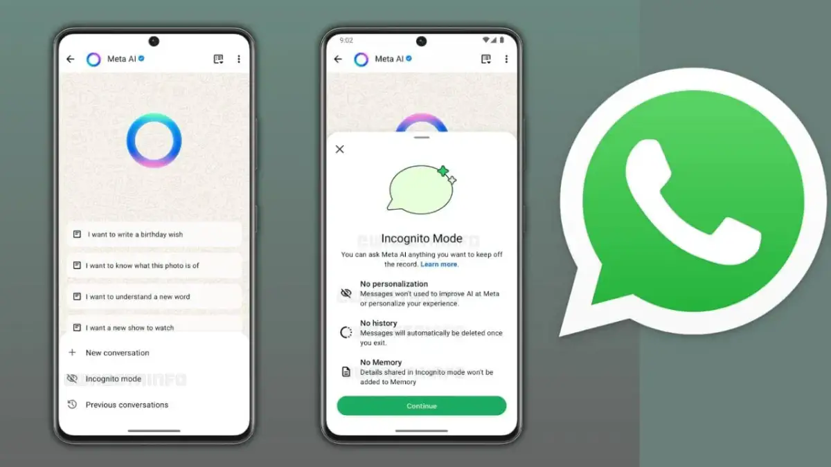 WhatsApp führt Incognito Chat ein: KI-Gespräche verschwinden spurlos