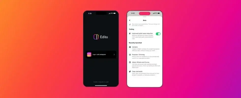 Edits erhält KI-Assistant, Desktopversion und neue Creator Features