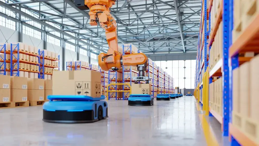 Die Zukunft der logistischen Automatisierung: Roboter im Einsatz